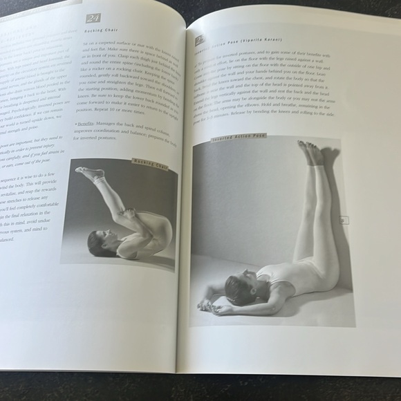 EUC Yoga Basics large paper back instruction book. - Picture 5 of 6